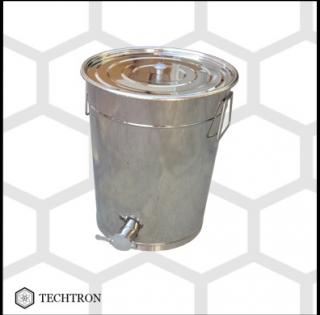 Nádoba na med 35 L s nerezovým ventilem Nádoba na med 35 L s nerezovým ventilem